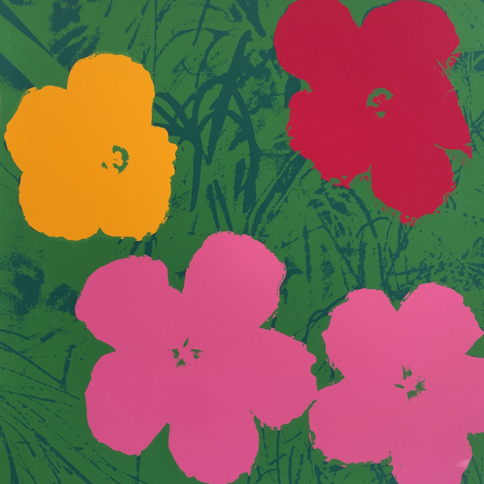Flowers 11:68 by Sunday B. Morning (Andy Warhol)