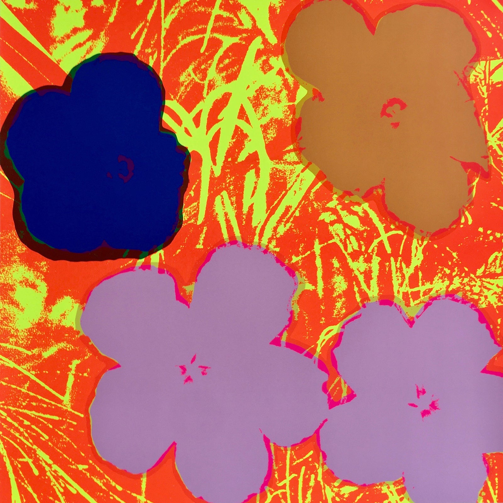 Flowers 11:69 by Sunday B. Morning (Andy Warhol)