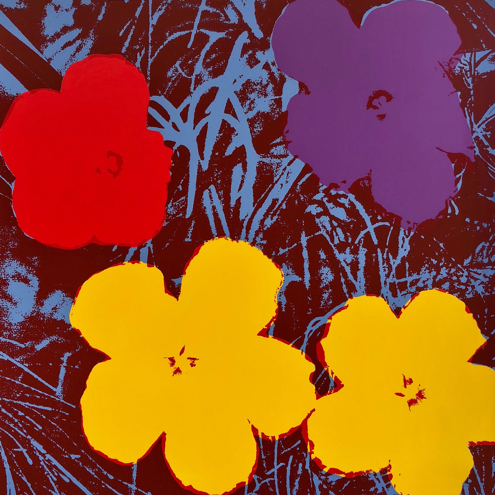 Flowers 11:71 by Sunday B. Morning (Andy Warhol)