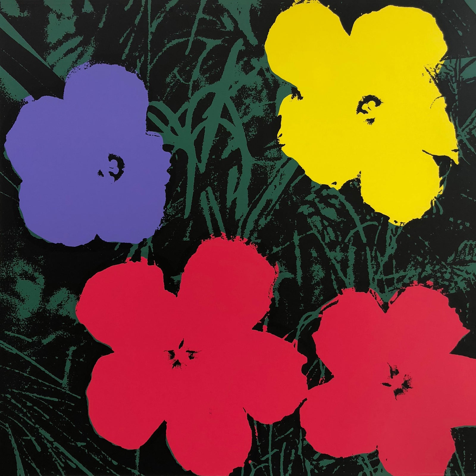 Flowers 11:73 by Sunday B. Morning (Andy Warhol)