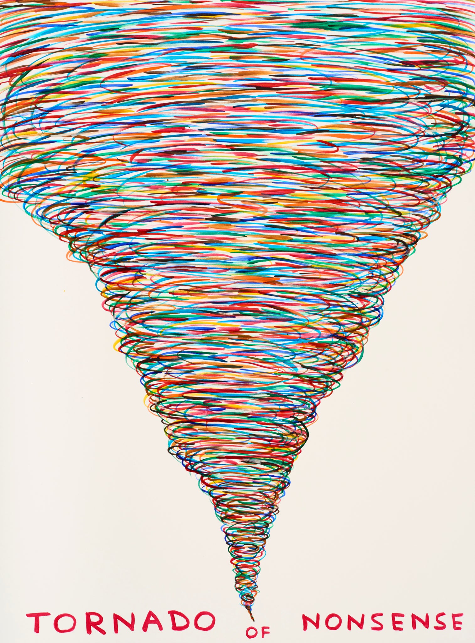 Tornado Of Nonsense by David Shrigley