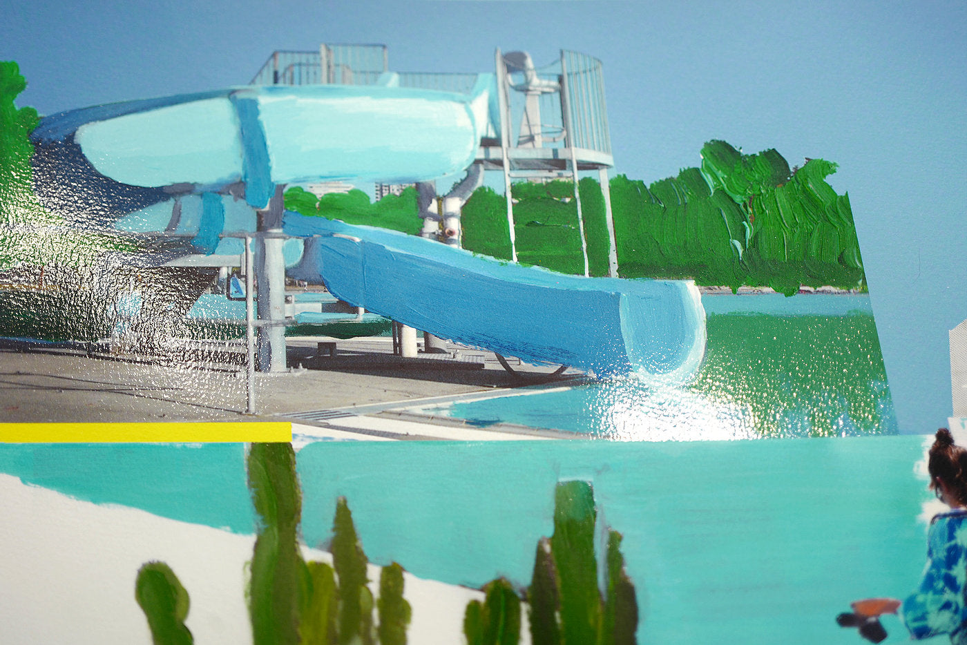 Summertime Blue - (Framed) by Bonnie And Clyde