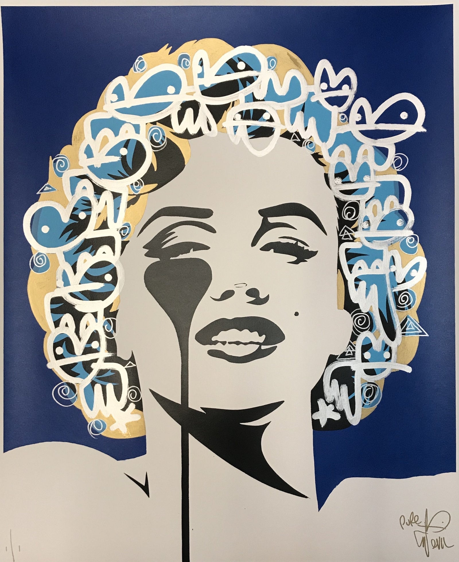 When I Dream of Marilyn - Klimt Vibes by Pure Evil