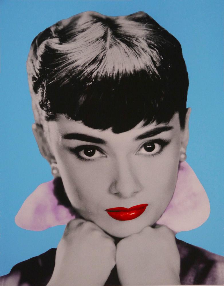 Audrey Hepburn I - (Framed) by David Studwell