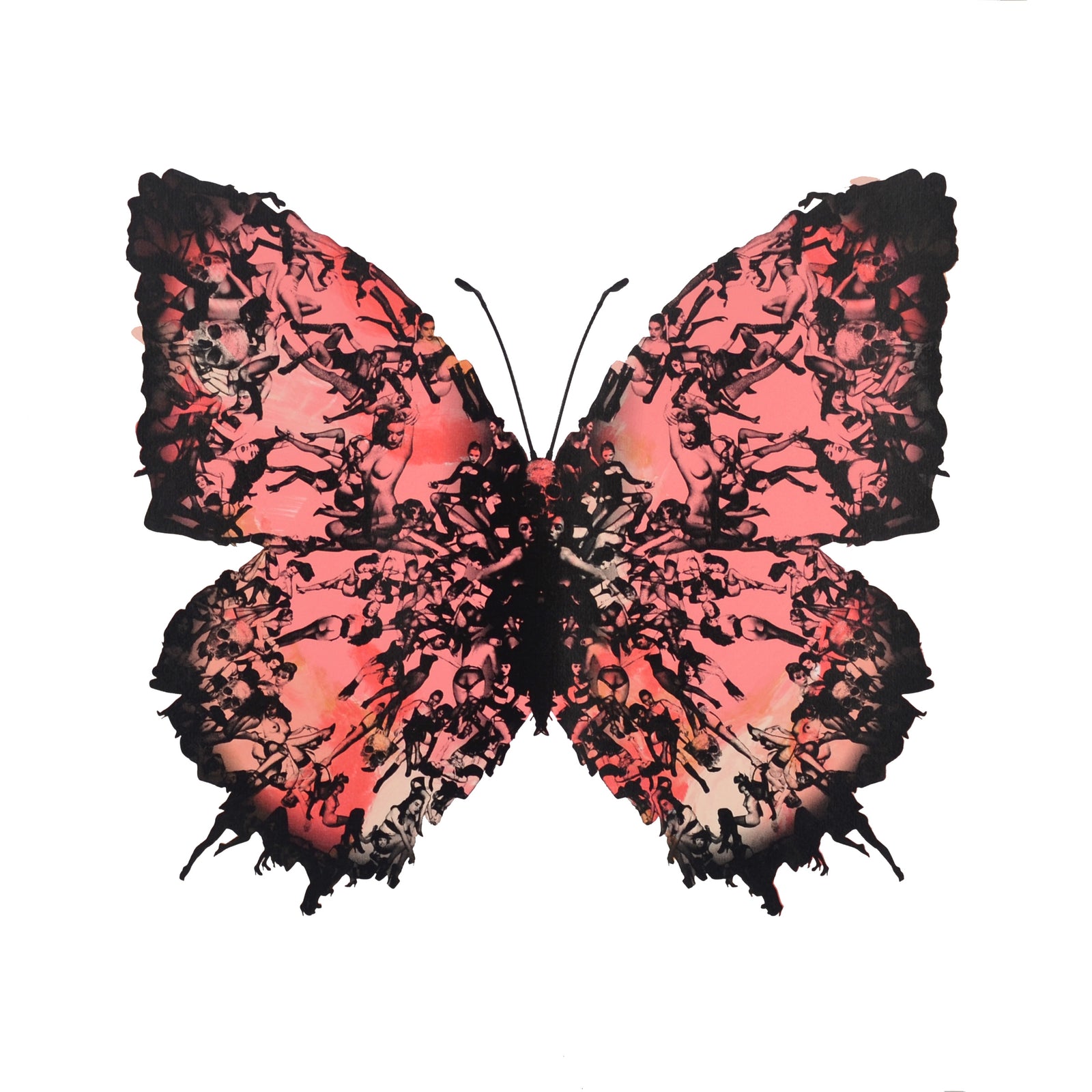 Deliverance Mono Screen Print 16 by Cassandra Yap, a original mono screen print - each print is hand painted on the silkscreen then printed to create a one off print from 2023