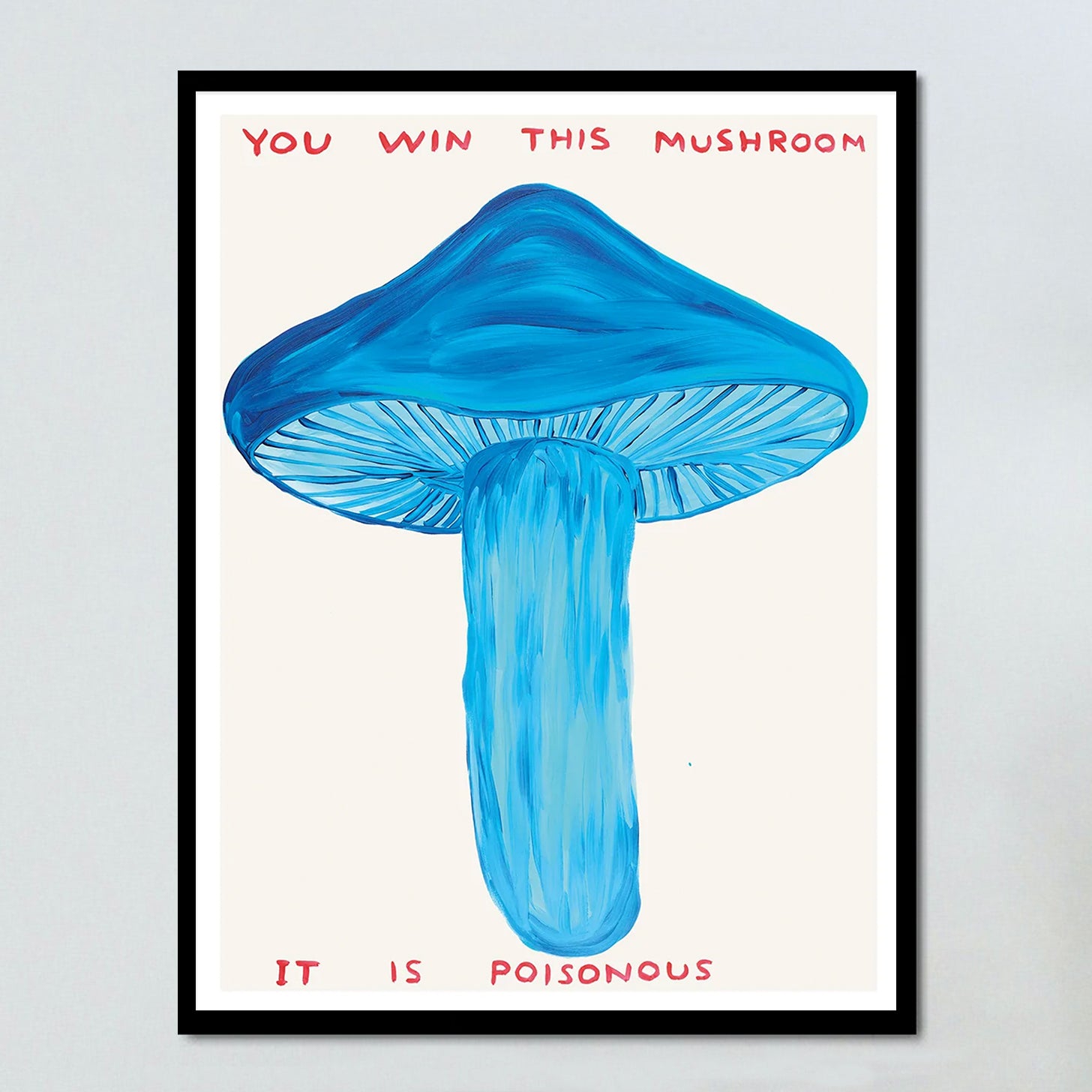 You Win This Mushroom by David Shrigley