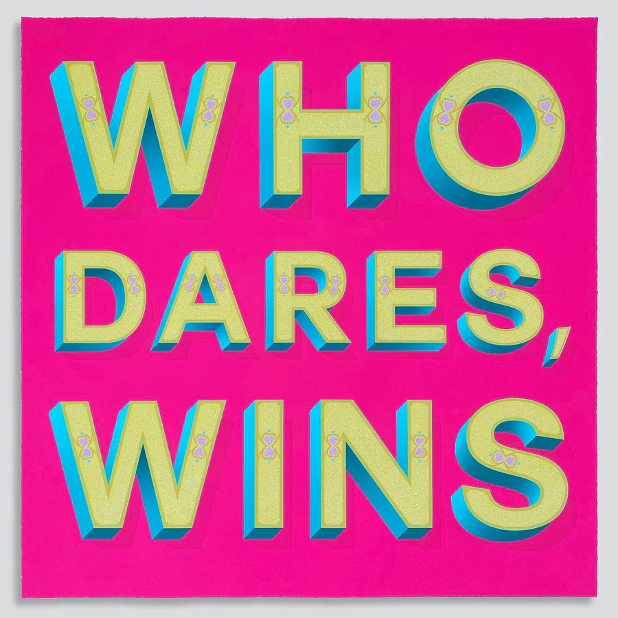 WHO DARES, WINS by Eddy Bennett