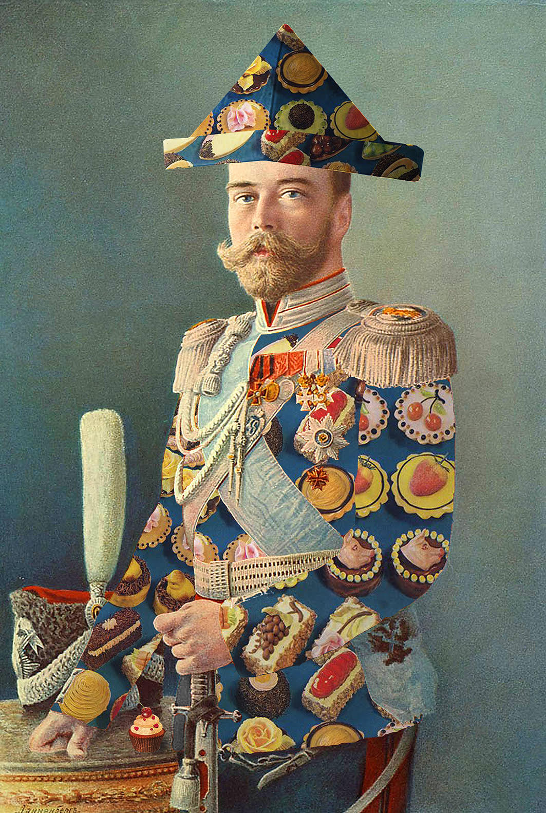 King Tea Cake by Little Fish Design